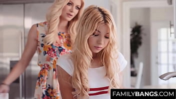 FamilyBangs.com ⭐ Naughty Teen Babysitted by Stepmom,  Kenzie Reeves,  Serene Siren