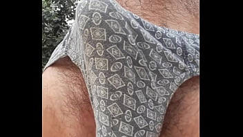 hard cock in panties