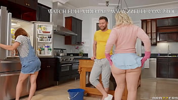 Sneaky MILF Seduces Boyfriend.Katie Kush,  Jenna Starr / Brazzers  / stream full from www.zzfull.com/proc