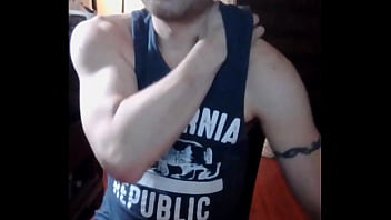 stroking after run