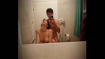 Fucking her before,  during and after shower