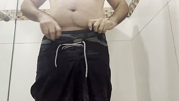 Coroa Gordinho Delicioso 49 anos Coxa Peluda Gozando na Punheta