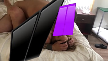 my wife,  bbw,  getting fucked  raw by a guy almost half her age,  the guy cuts all over her while I film