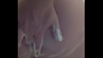 Masterbation in the shower with a bit of anal play