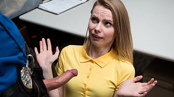 Tiny Thief Fucked Hard in Security Office by The Guard - Lyftersex